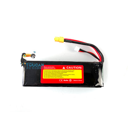 1/16 Henglong 7.4V 7000MAH Lipo Battery Model Tank Upgraded With XT60 Tamiya Charger Plug Electronic Parts For 3818/3819 RC Tank