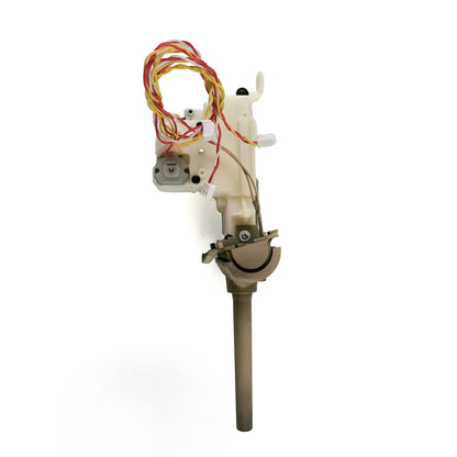 Metal Telescopic shooting Short Barrel With Shooting Gearbox Wires For HL 1/16 3898 USA M4A3 Sherman RC Tank Model Accessories