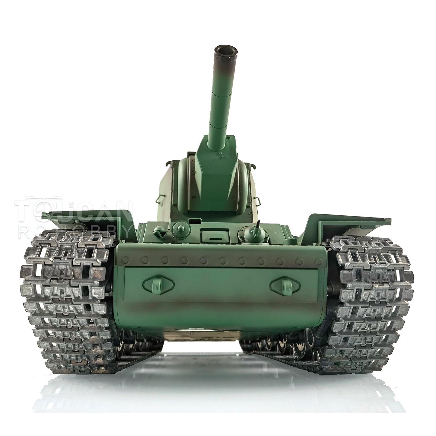 Henglong 1/16 7.0 3949 Soviet KV-2 RTR RC Tank FPV BB IR 360 Degree Turret Barrel Recoil Metal Drive Idlers Road Wheels Tracks Gearbox