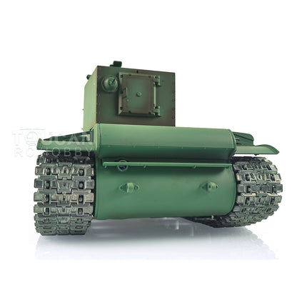 Henglong 1/16 7.0 3949 Soviet KV-2 RTR RC Tank FPV BB IR 360 Degree Turret Barrel Recoil Metal Drive Idlers Road Wheels Tracks Gearbox
