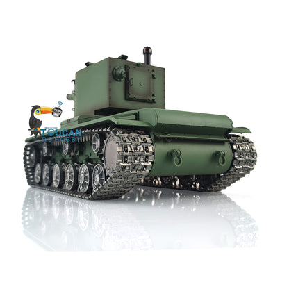 Henglong 1/16 7.0 Customized Gigant RTR RC Tank Model Soviet KV-2 3949 Metal Remote Control Track Optional Versions Infrared Combating