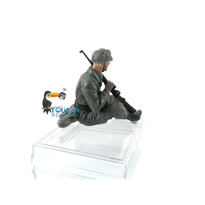 1/16 Soldier American German Russian Male Female Telescope Side Sitting Uniform For Remote Control Military Tank Model Parts
