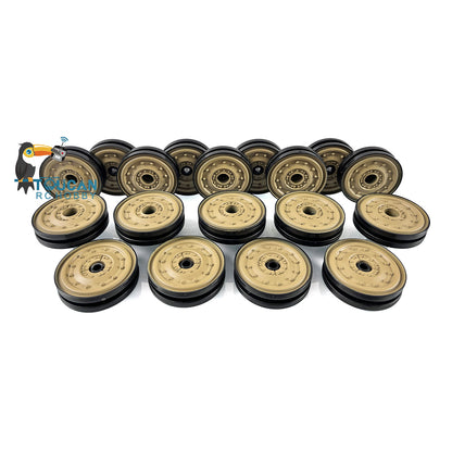 Plastic Road Wheels for Henglong 1/16 German King Tiger RC Tank 3888A Remote Controlled Military Vehicles DIY Accessories
