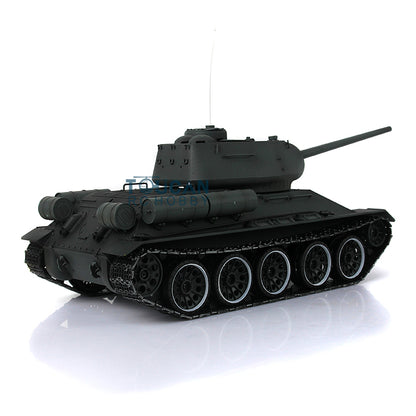 Henglong 1/16 Scale 7.0 Upgraded Soviet T34-85 3909 RTR RC Tank BB Infrared Combat Smoke Unit Metal Tracks Drive Idler Wheels