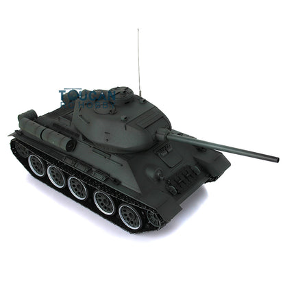 Henglong 1/16 Scale 7.0 Upgraded Soviet T34-85 3909 RTR RC Tank BB Infrared Combat Smoke Unit Metal Tracks Drive Idler Wheels