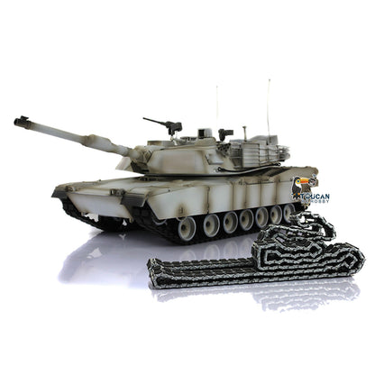 Heng Long 1/16 Full Metal Chassis Assembled RC Tank 3918 M1A2 Abrams With TK16 Main board  360 Degree Rotating Turret I6S Radio System