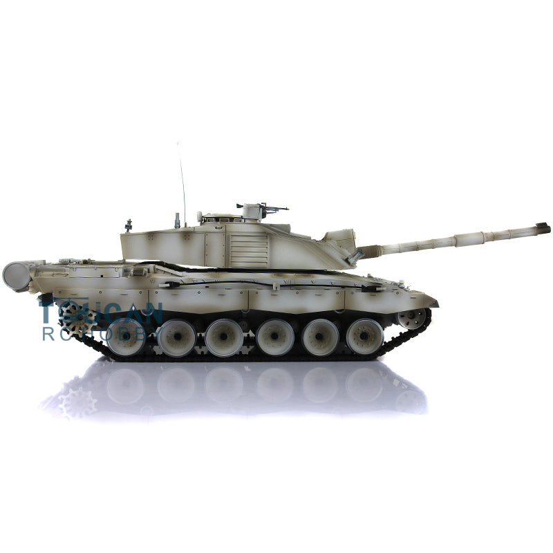 2.4G Henglong 1/16 Scale 7.0 Plastic 3908 Challenger II RTR RC Tank BB Infrared Combating 1800mah battery Armored Vehicle Model
