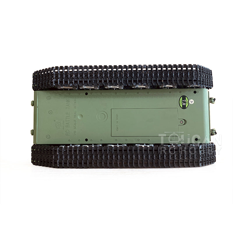 Henglong 1/16 7.0 Plastic Leopard2A6 RC Tank 3889 W/Soviet Union KV-2 3849 360 Degree Turret Rotation Barrel Recoil Infrared Combating System
