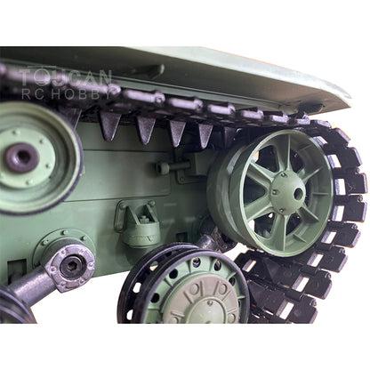 Henglong 1/16 7.0 Plastic Soviet Union KV-2 3849 RTR RC Tank with 360 Degrees Turret Barrel Recoil BB Infrared Combat Smoke