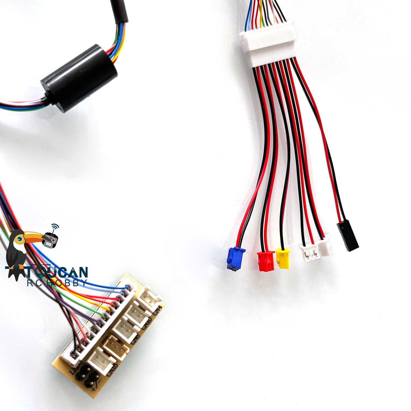 Heng Long Electric Slip Ring 360 Degree Rotation For 1/16 Remote Control Military Battle Infrared Tank Model Vehicle Replacement Part