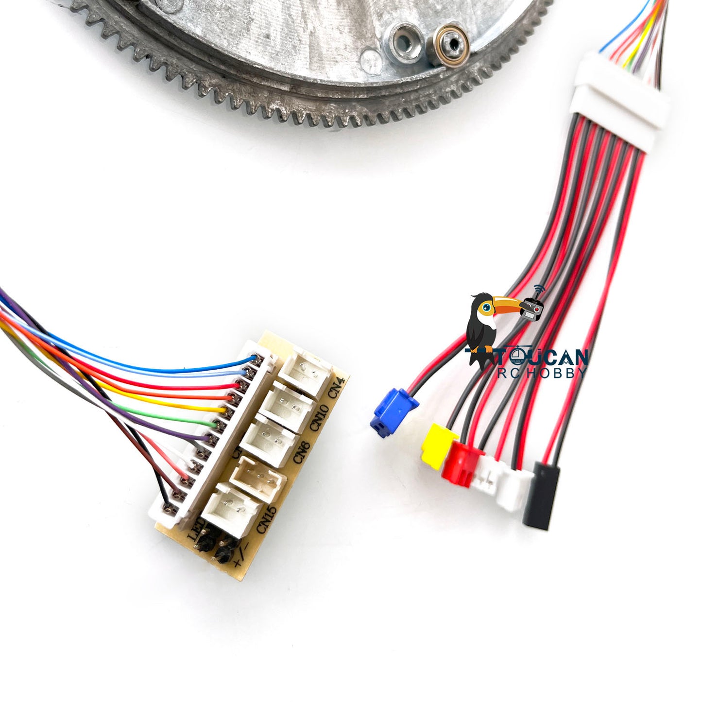 1/16 Electric Slip Ring Ans Small Gear For TK7.0 6.0 Mainbord HL Remote Control Mlitary Tank Vehicle Replacement Part Model