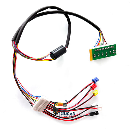 Heng Long Electric Slip Ring 360 Degree Rotation For 1/16 Remote Control Military Battle Infrared Tank Model Vehicle Replacement Part