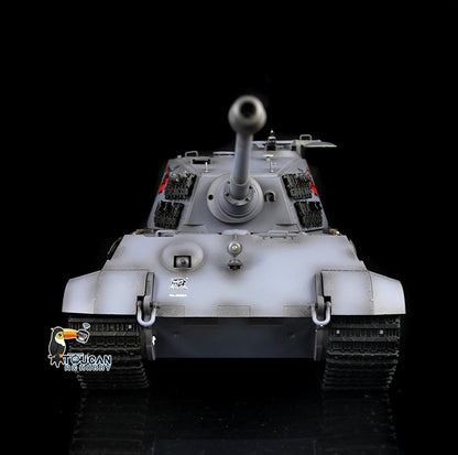 Henglong 1/16 7.0 Customized 3888A King TigerRC Tank  Barrel Recoil BB IR Smoke Metal Tracks Wheels 360 Degree Turret Sound Lights