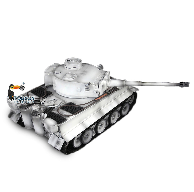 Henglong 1/16 TK7.0 Promotion 3818 Tiger I RTR RC Tank FPV 360 Degrees Turret Barrel Recoil Smoke BB IR Metal Tracks Sprockets Idlers Wheels