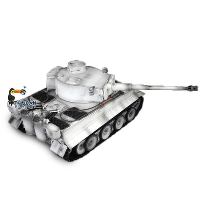 Henglong 1/16 TK7.0 Promotion 3818 Tiger I RTR RC Tank FPV 360 Degrees Turret Barrel Recoil Smoke BB IR Metal Tracks Sprockets Idlers Wheels
