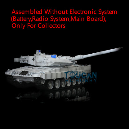 1/16 Henglong Plastic 3889 German Leopard 2 A6 Static Tank Decorative Collection Display Model Without Electronic System