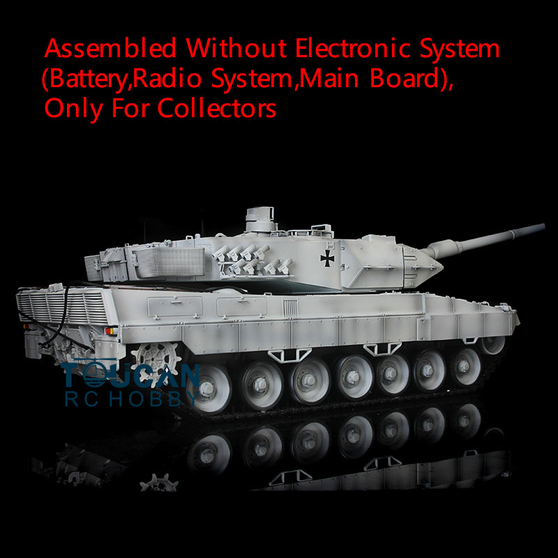 1/16 Henglong Plastic 3889 German Leopard 2 A6 Static Tank Decorative Collection Display Model Without Electronic System