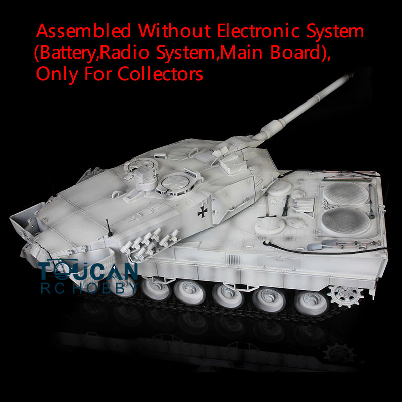 1/16 Henglong Plastic 3889 German Leopard 2 A6 Static Tank Decorative Collection Display Model Without Electronic System