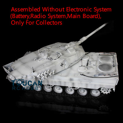 1/16 Henglong Plastic 3889 German Leopard 2 A6 Static Tank Decorative Collection Display Model Without Electronic System