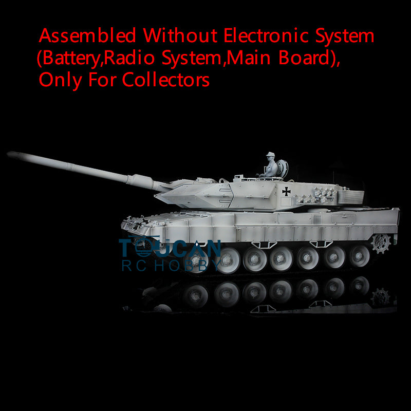 1/16 Henglong Plastic 3889 German Leopard 2 A6 Static Tank Decorative Collection Display Model Without Electronic System