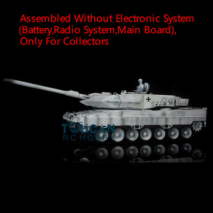 1/16 Henglong Plastic 3889 German Leopard 2 A6 Static Tank Decorative Collection Display Model Without Electronic System