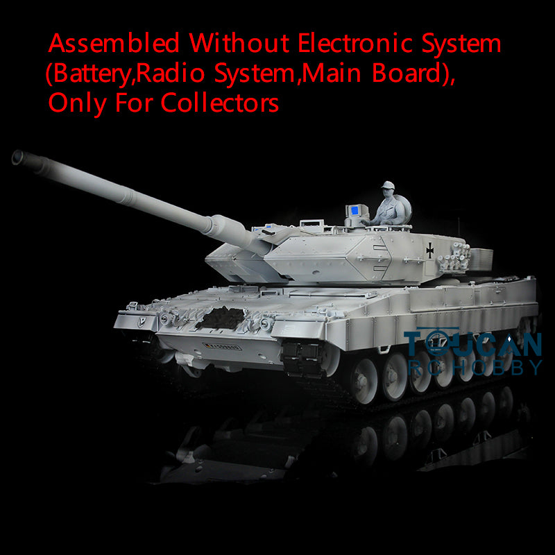1/16 Henglong Plastic 3889 German Leopard 2 A6 Static Tank Decorative Collection Display Model Without Electronic System