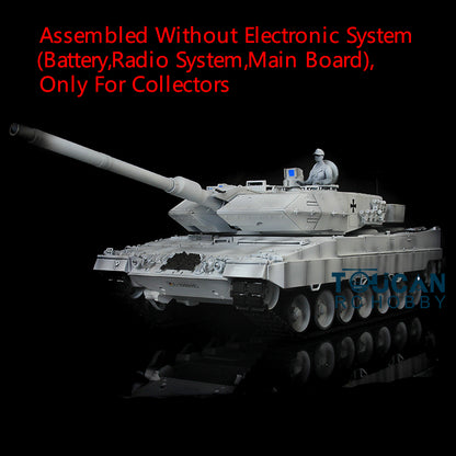 1/16 Henglong Plastic 3889 German Leopard 2 A6 Static Tank Decorative Collection Display Model Without Electronic System