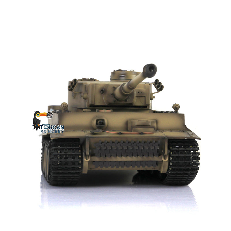 HengLong Factory 1/16 3818 Tiger 1 Radio Control Military Vehicle Full Metal Sprockets Idlers Chassis Plastic Hull RTR RC Tank Y