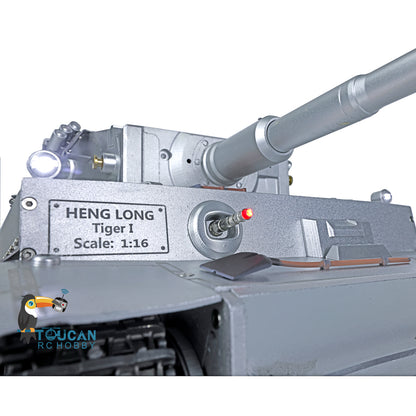 IN Stock Henglong 1/16 TK7.1 Full Metal 3818-Pro German Tiger I RTR RC Tank with 360 Degrees Turret BB IR Smoke Sound Light System