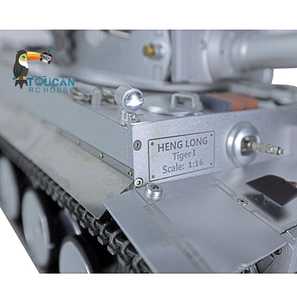 IN Stock Henglong 1/16 TK7.1 Full Metal 3818-Pro German Tiger I RTR RC Tank with 360 Degrees Turret BB IR Smoke Sound Light System
