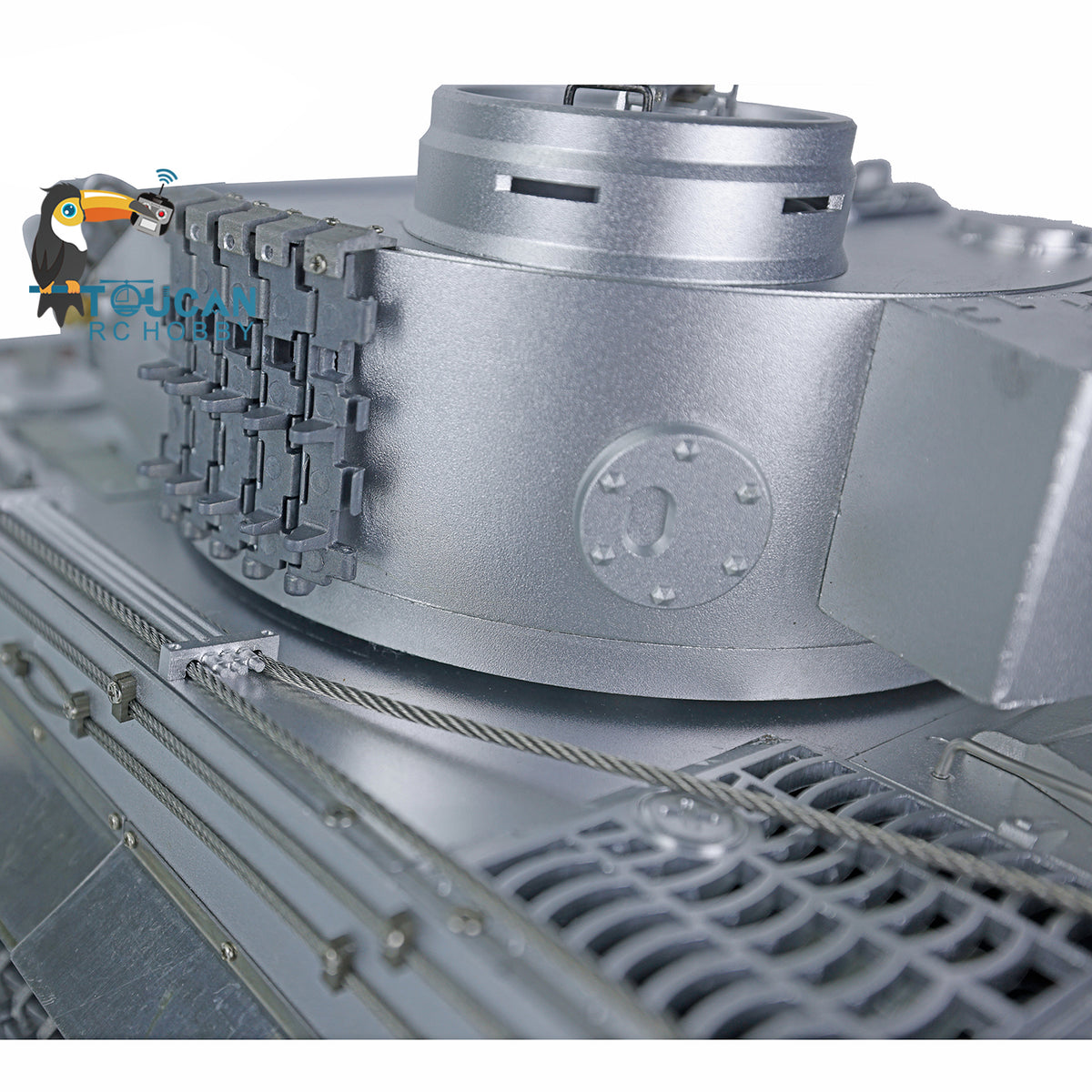 IN Stock Henglong 1/16 TK7.1 Full Metal 3818-Pro German Tiger I RTR RC Tank with 360 Degrees Turret BB IR Smoke Sound Light System