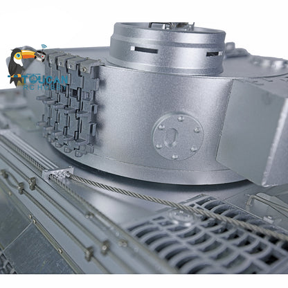 IN Stock Henglong 1/16 TK7.1 Full Metal 3818-Pro German Tiger I RTR RC Tank with 360 Degrees Turret BB IR Smoke Sound Light System