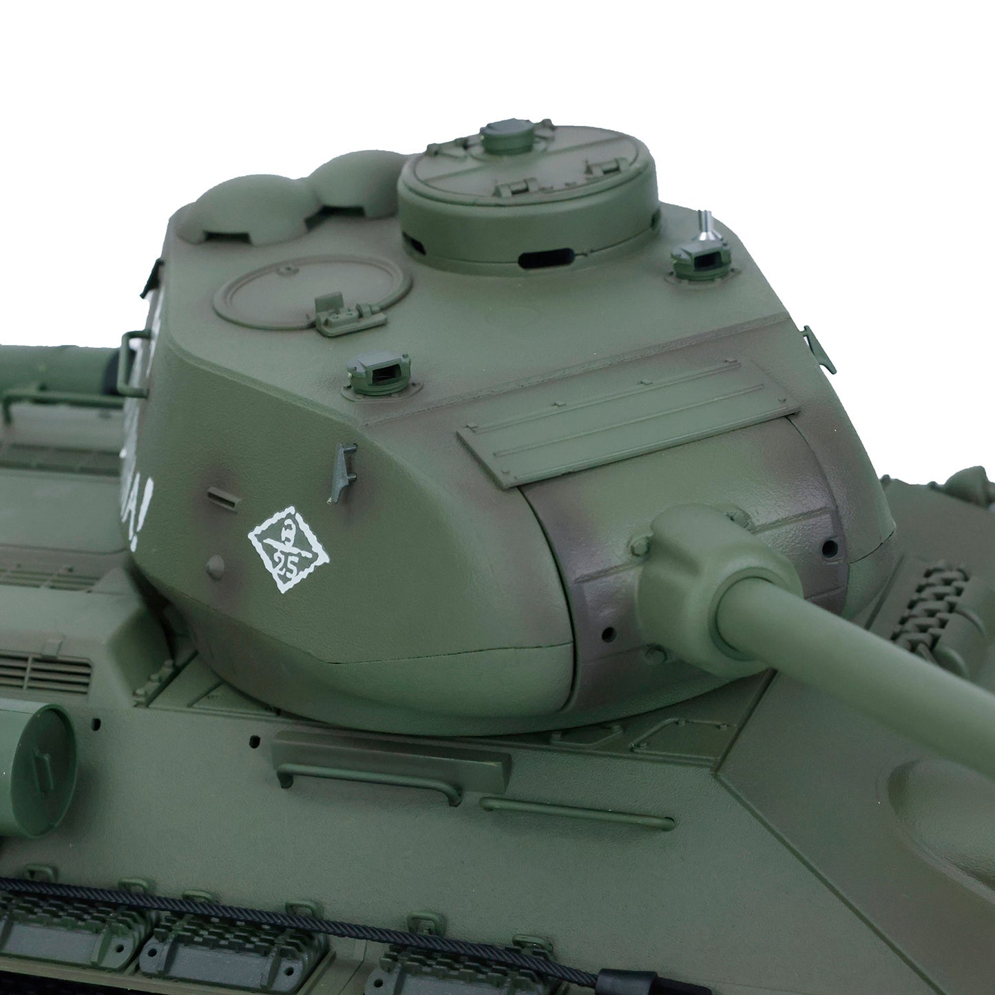 2.4G Henglong 1/16 7.0 Plastic 3909 Soviet Union T34/85 RTR RC Tank BB Infrared Combat 360 Degree Turret Metal Barrel Smoke
