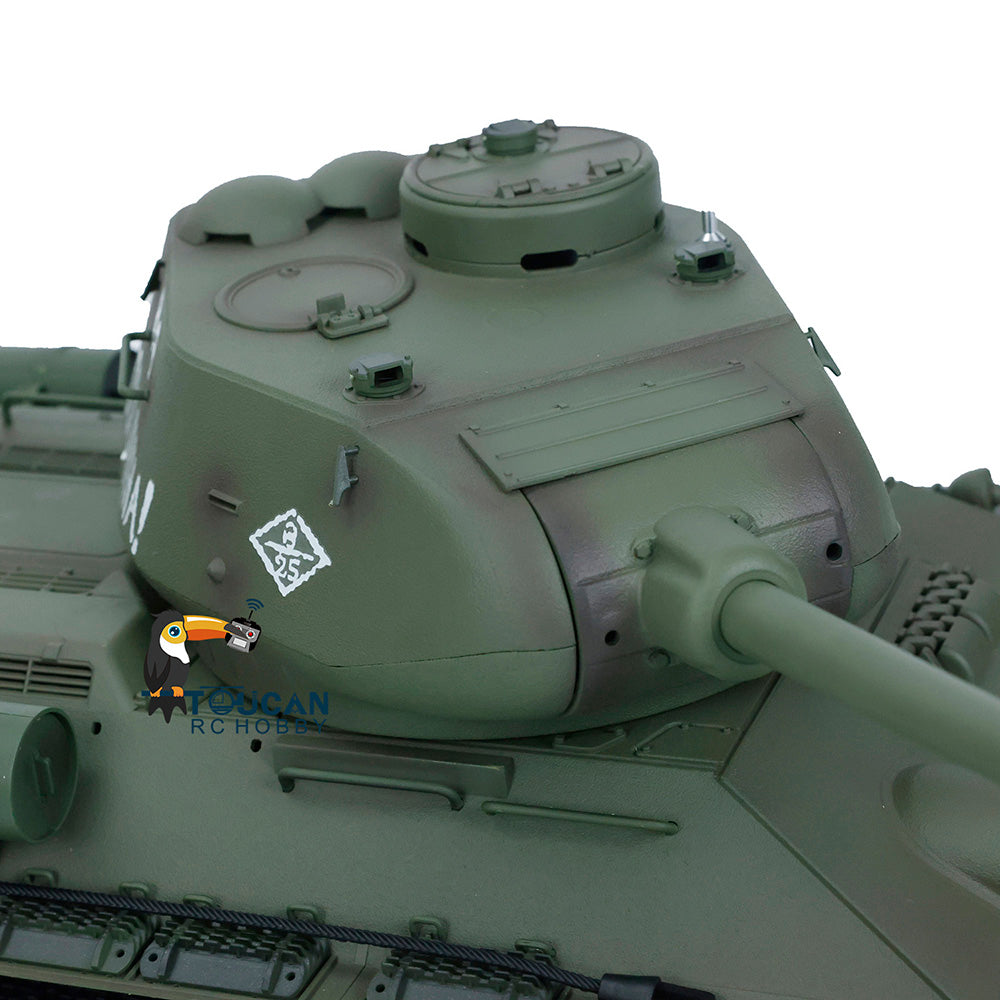 Henglong 1/16 2.4G TK7.0 Plastic 3909 Soviet Union T34/85 RTR RC Tank BB Infrared Combat 360 Degrees Turret Smoke Metal Barrel