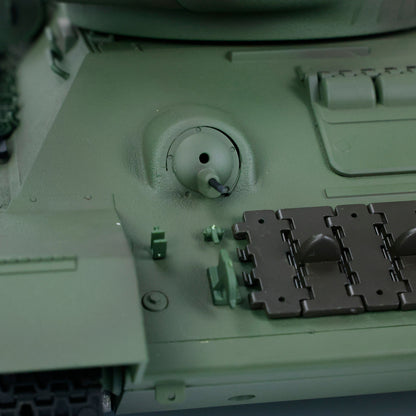 2.4G Henglong 1/16 7.0 Plastic 3909 Soviet Union T34/85 RTR RC Tank BB Infrared Combat 360 Degree Turret Metal Barrel Smoke