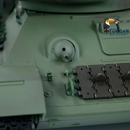 Henglong 1/16 2.4G TK7.0 Plastic 3909 Soviet Union T34/85 RTR RC Tank BB Infrared Combat 360 Degrees Turret Smoke Metal Barrel
