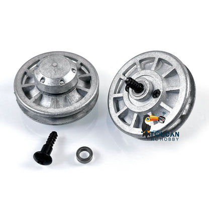 US Stock 1 Pair Metal Idler Wheel for Heng Long 1/16 RC Battle Tanks German Tiger I 3818 Panther 3819 Military Armored Model Parts