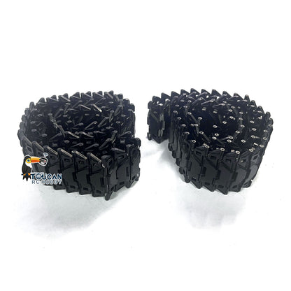 Metal Tracks Idlers Sprockets Road Wheels Suspension Bars Decal For Henglong 1/16 Scale Walker Bulldog RC Tank 3839 Model Replacement Parts