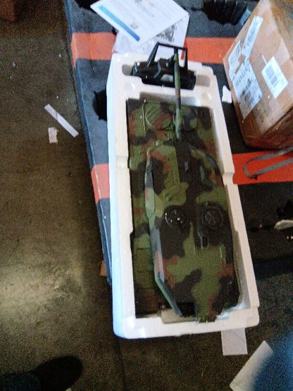 Second Hand US STOCK 2.4Ghz Henglong 1/16 Scale 7.0 Plastic Ver Leopard2A6 RTR RC Tank Model 3889