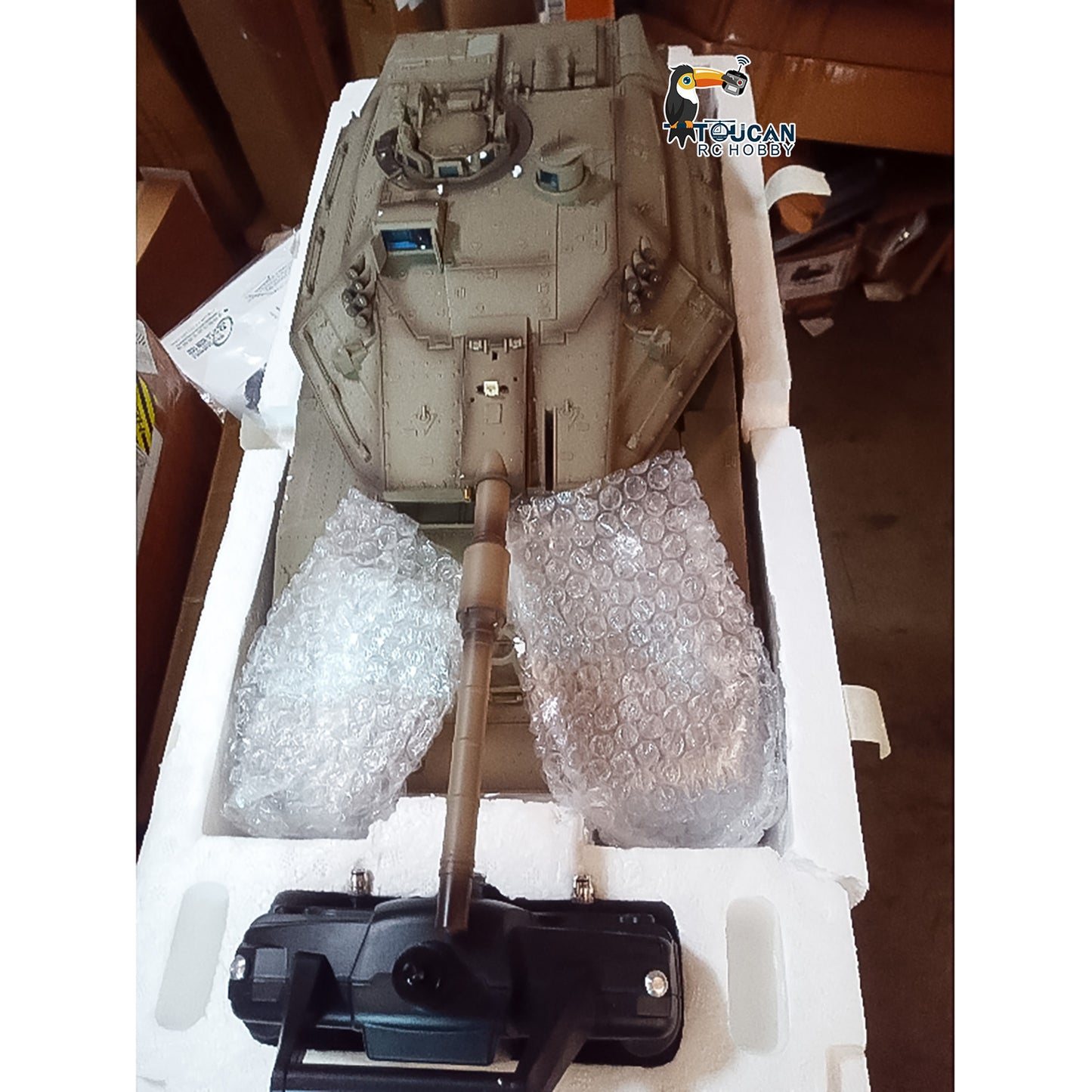 Fast Free Shipping Second Hand US Stock Heng Long 1/16 3958 RC Tank IDF Merkava MK IV Barrel Recoil BB IR Smoke Metal Chassis