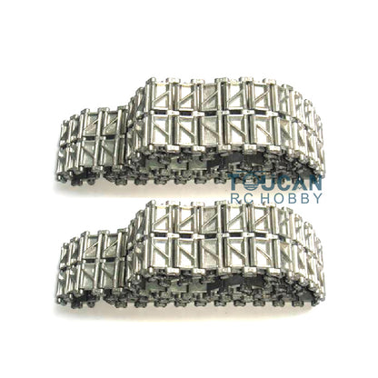 Heng Long 1/16 Metal Tracks Sprocket Road Wheels Idlers Mudguard Protection Net Machine Gun For 3899 3899A Tank Vehicle Model
