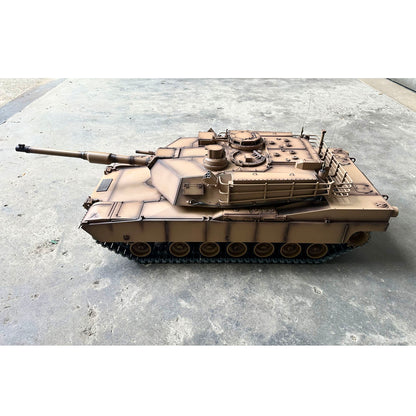 Henglong 1/8 Scale Full Metal RC Tank 3818 3918 With 360 Degree Rotating Turret Telescopic Barrel Assembled Military Battle Vehicle