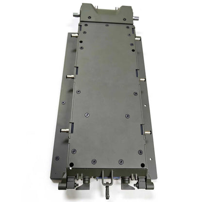 Metal Chassis Smoke Unit Gearbox Power Blue Motor Speaker Switch for Henglong 1/16 RC Battle Tank 3898 USA M4A3 Sherman Model