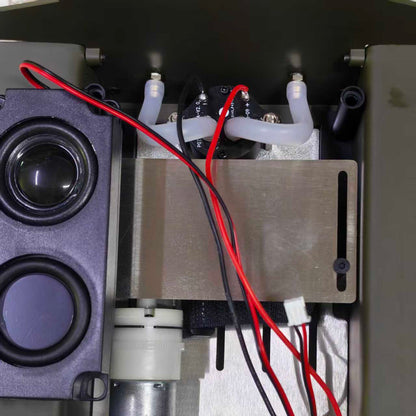 Metal Chassis Smoke Unit Gearbox Power Blue Motor Speaker Switch for Henglong 1/16 RC Battle Tank 3898 USA M4A3 Sherman Model