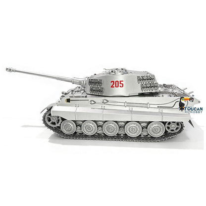 New Arrival!!!Henglong 1/16 King Tiger Heavy RC Tank 3888 Metal Remote Control Military Tanks BB Firing 360 Degree Turret Smoke Light Sound