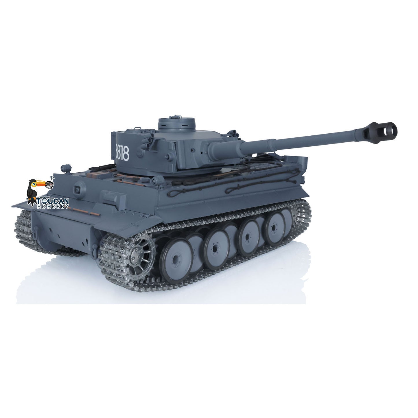 HL-7.0-3818 RC Tank Shooting 6mm BB Pellets with Hull Recoil Action 