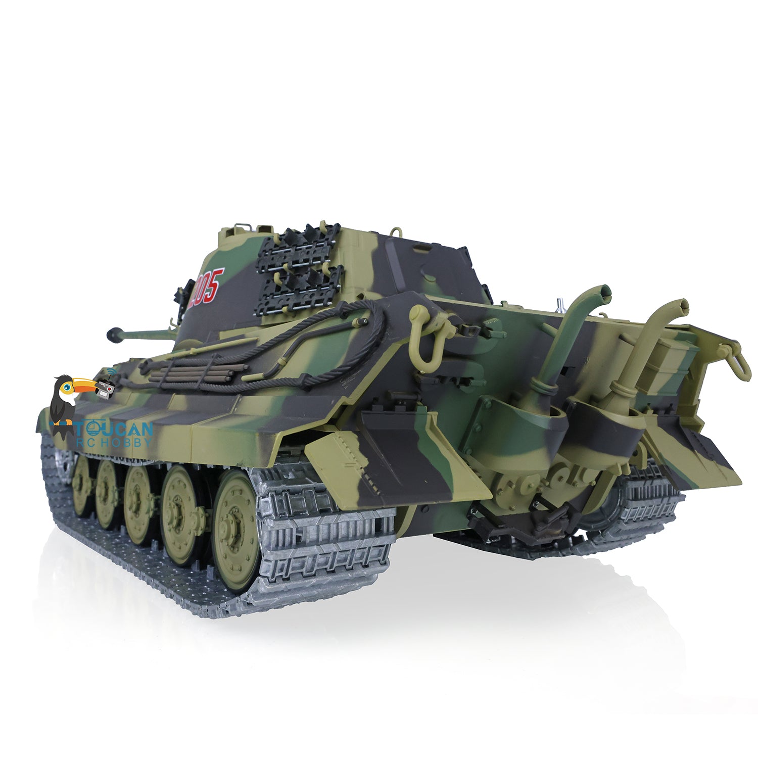 HL-7.0-3888A Upgraded RC Tank 2.4GHz Anti-Interference Radio System for Multi-Tank Battles