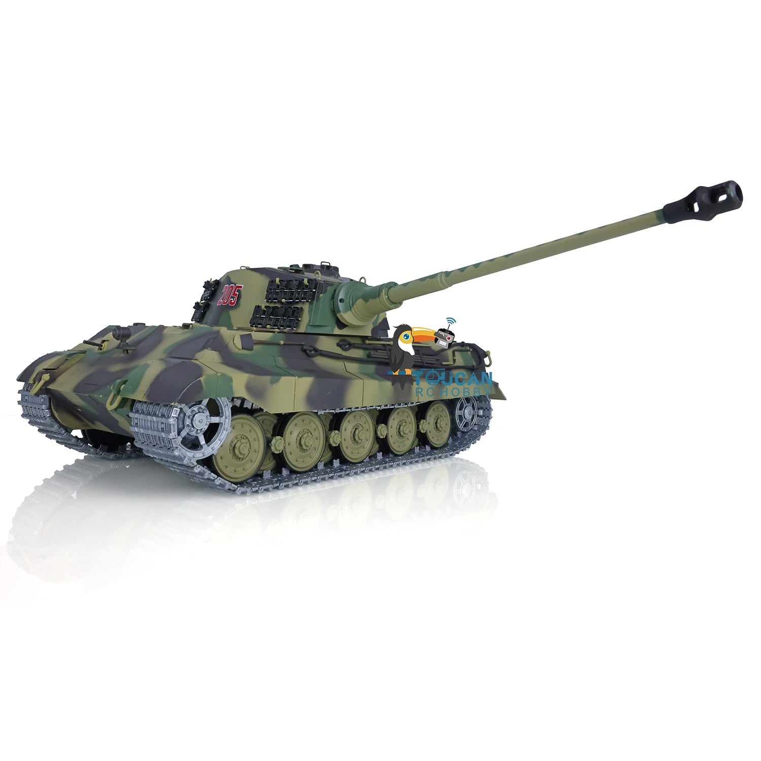 HL-7.0-3888A Upgraded RC Tank Idle Smoking Generator from Engine with Smoke Liquid