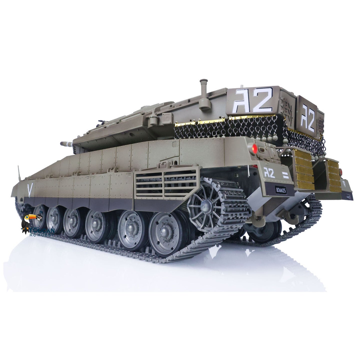 1/16 RC Tank HL-3958 Barrel Recoil Function with TK7.0 Mainboard