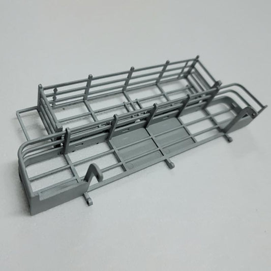 Full Metal Rear Fence Set for Decoration RC Main Battle Tank 1/16 Scale U.S.A Abrams M1A2 Radio Control Tanks Spare Part